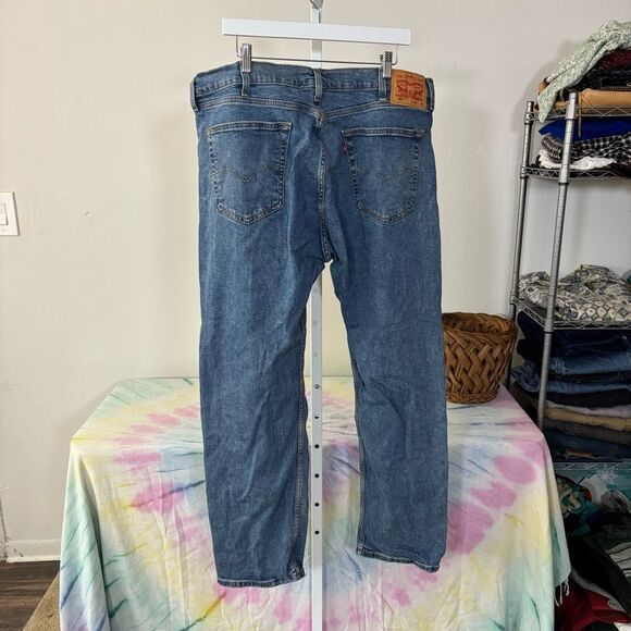 LEVIS Classic Blue Denim Jeans men’s 505 regular fit 40x30 men’s - Picture 6 of 6